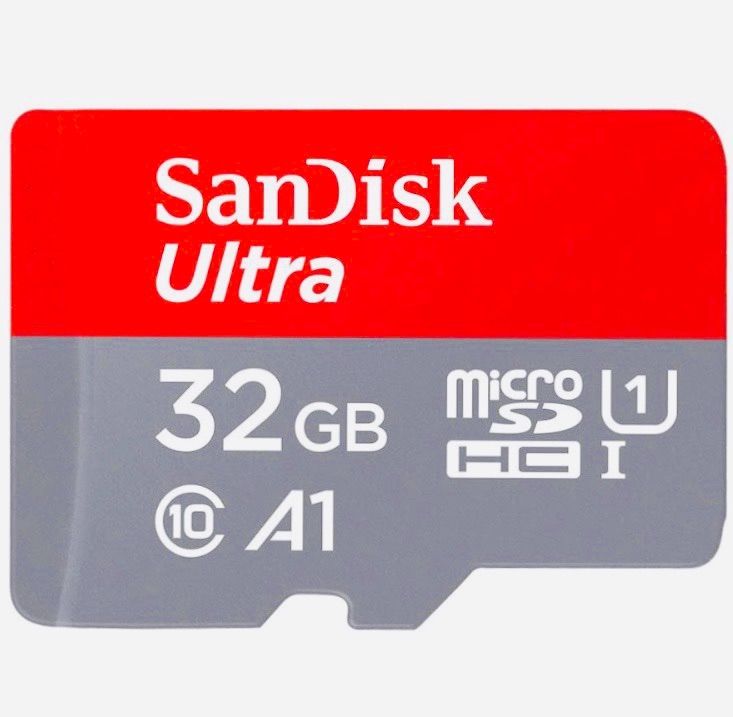 SanDisk microSD 32GB マイクロSDカード 1枚120M/秒 - メルカリ