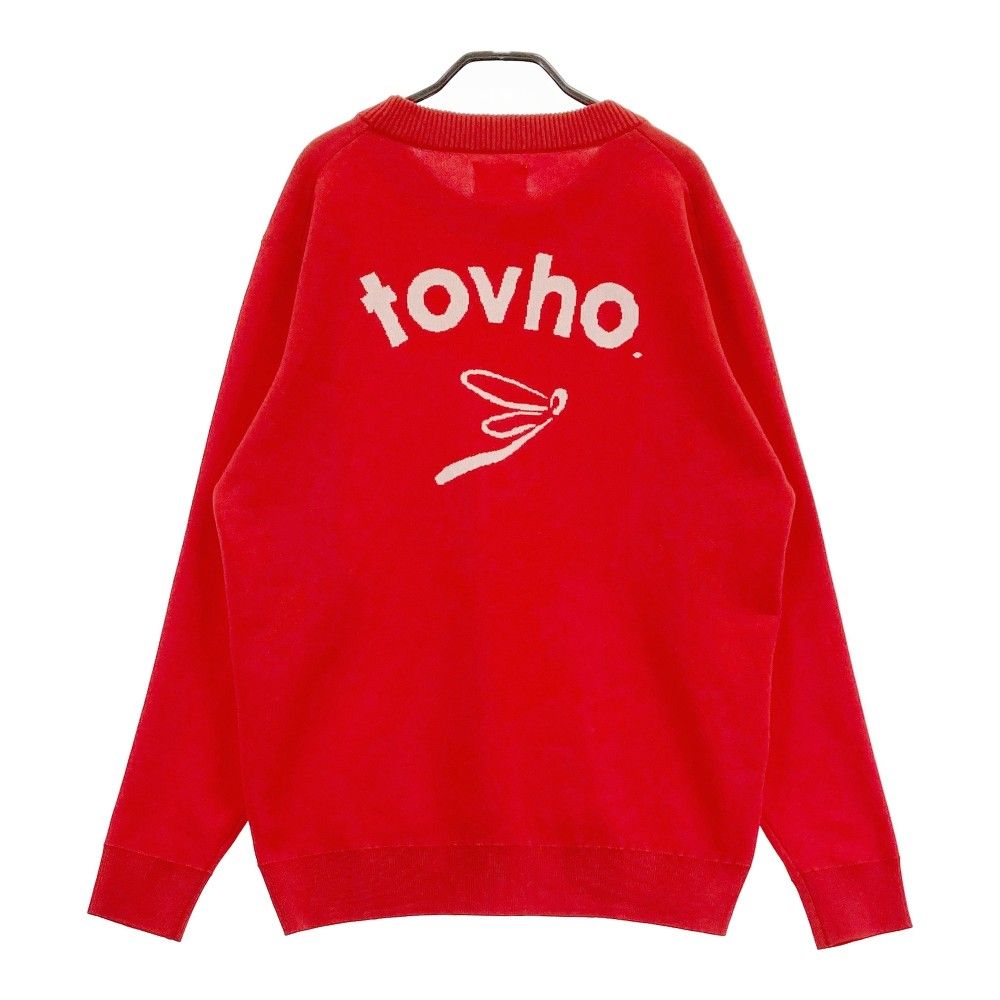サイズ:03 TOVHO トヴホ ニット セーター レッド系 サイズ:03 TOVHO トヴホ ニット セーター レッド系