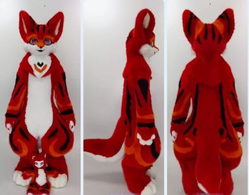 着ぐるみ ケモノ体 フルスーツ 短毛タイプ NO.15 最 セット 全身 ケモノ ファースーツ ぬいぐるみ コスプレ コスチューム