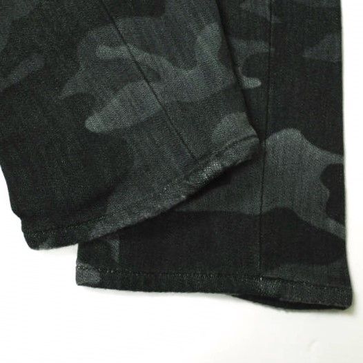 TWIST JEANS e イージーンズ 日本製 岡山児島 ペイント JEANS│YENJEANS LONGSNOUT ペイントジョグ ボトムス新古品中古e 定価35,200円 ジーンズ スキニー ジップフライ |