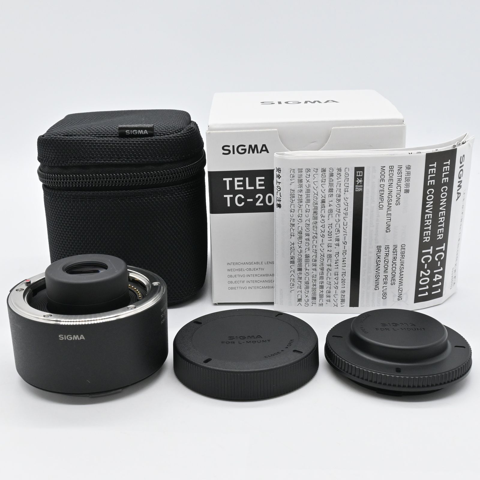 上品 SIGMA テレコンバーター TC-2011 ライカSL TL用