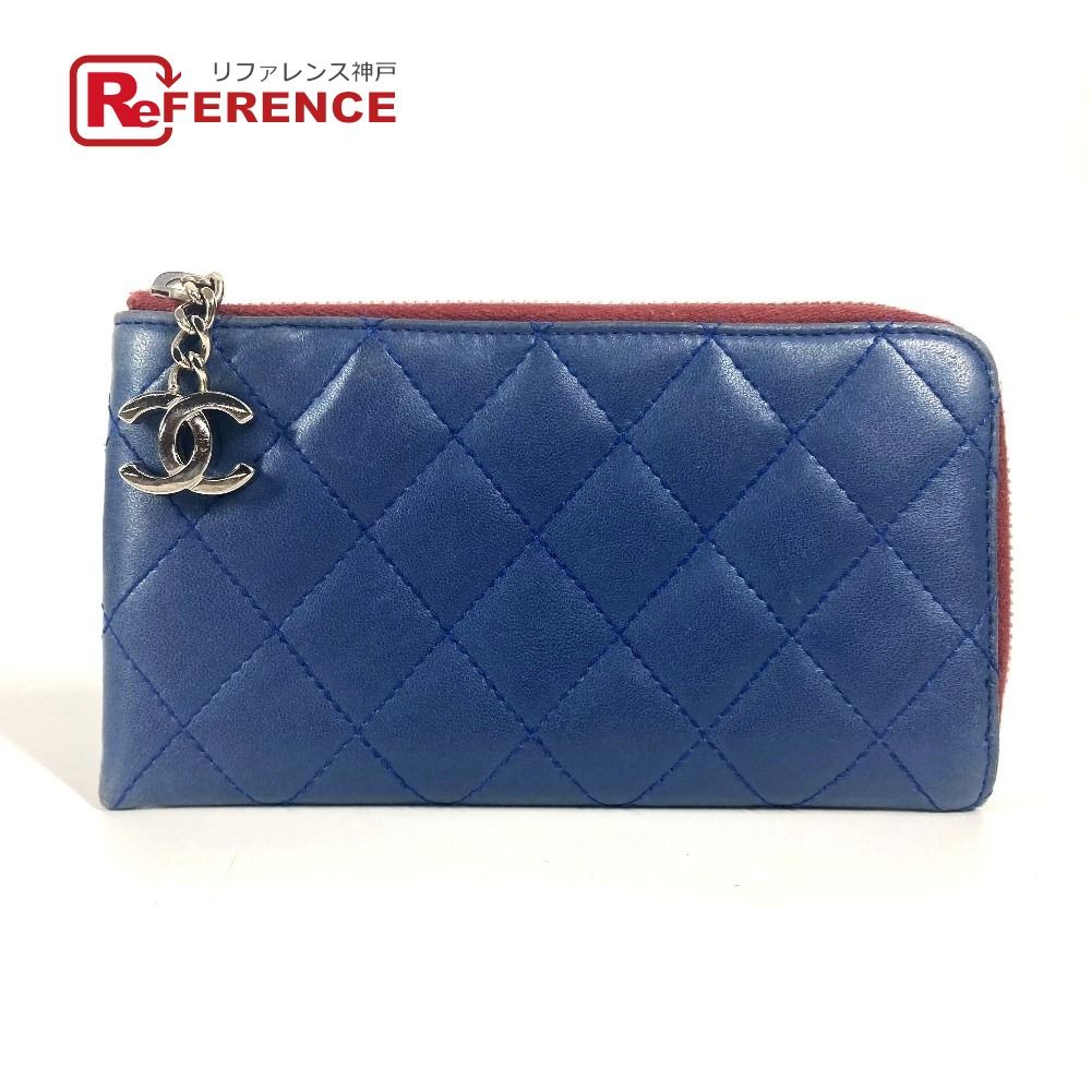 CHANEL ブルー キルティング 長財布 CHANEL キルティング 長財布 - メルカリ