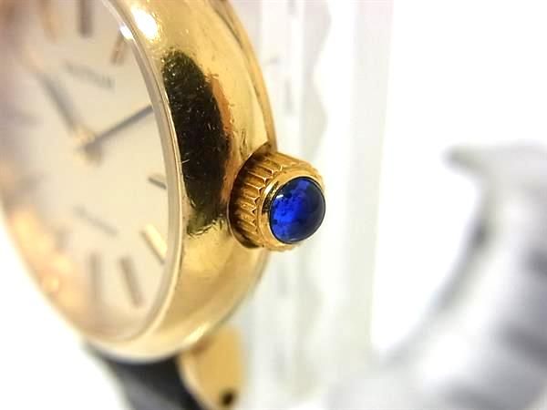 専用！タイムSALE！GUCCI ブラックレザー 腕時計 □美品□ WALTHAM ウォルサム マキシーヌ 手巻き レザー 腕時計