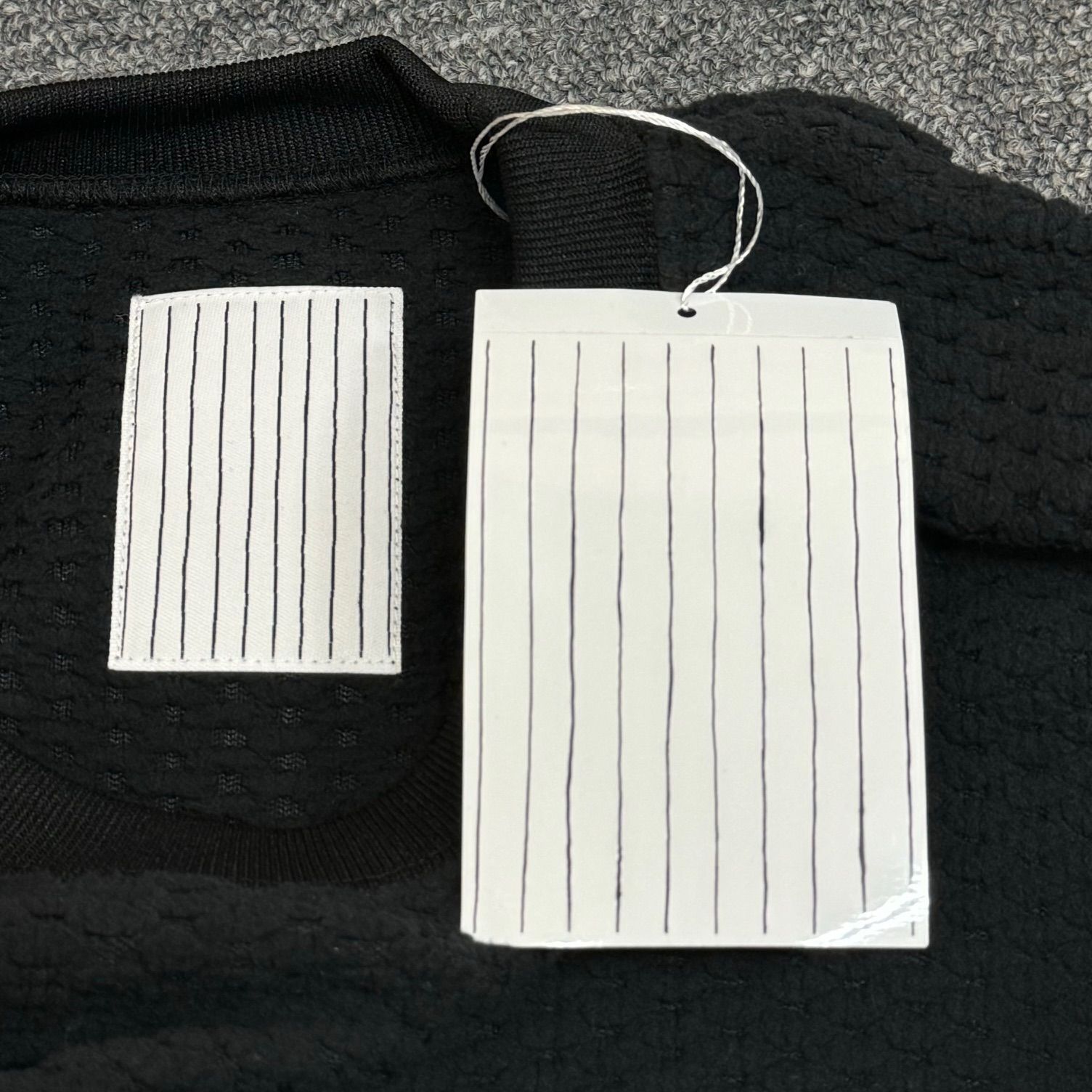 定価15400円 未使用 S.F.C WAFFLE CREW TECH LS TEE ワッフル