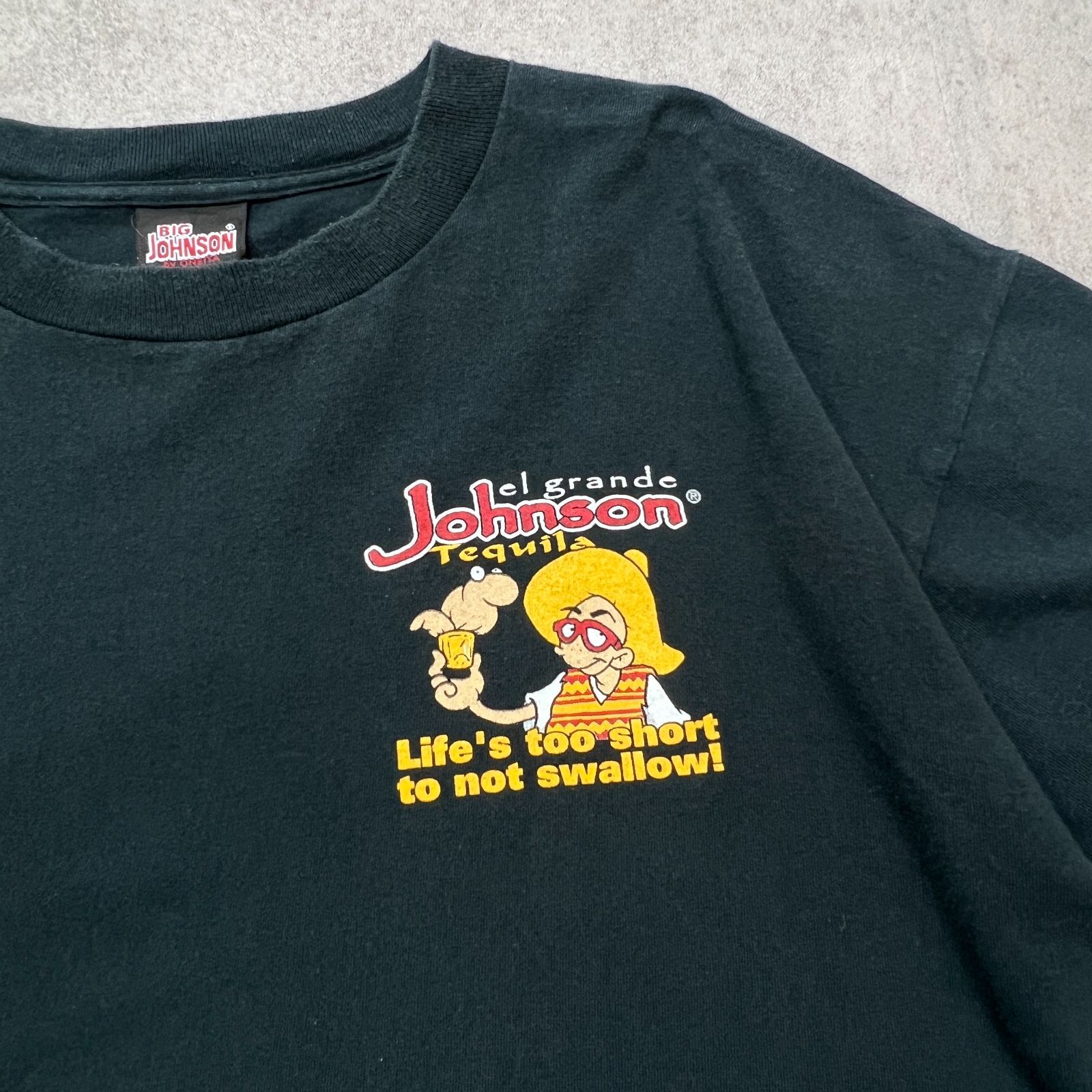 BIG JOHNSON エッチTシャツ ビッグジョンソン セクシー バー イラスト 