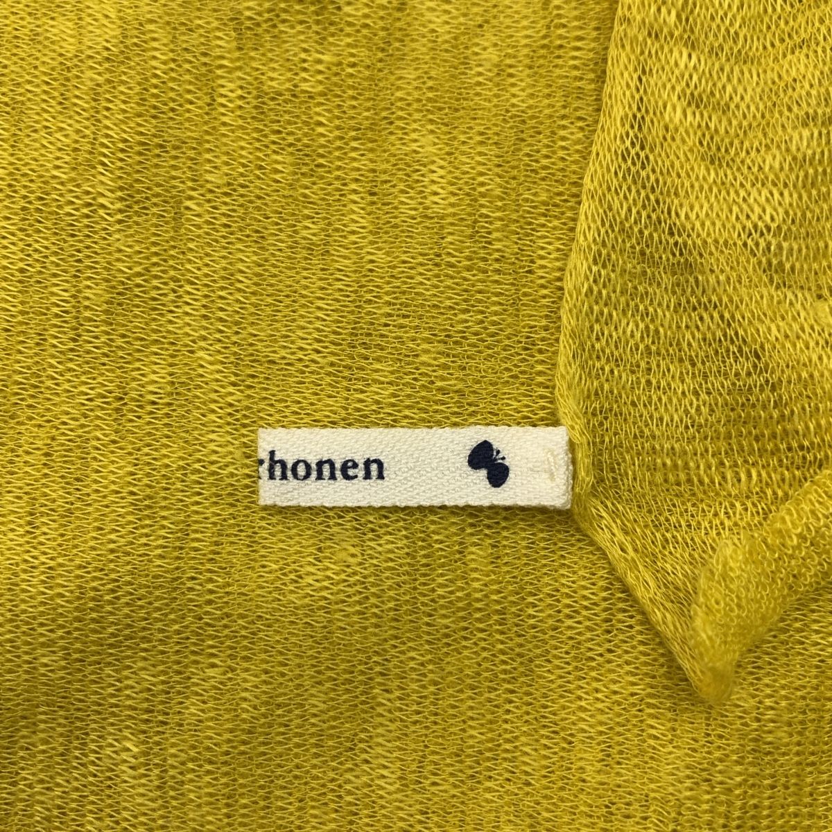 ミナペルホネン　マフラー　ストール　代官山　タンバリン 23-24AW イエロー ミナペルホネン マフラー ストール 代官山 タンバリン 23-24AW