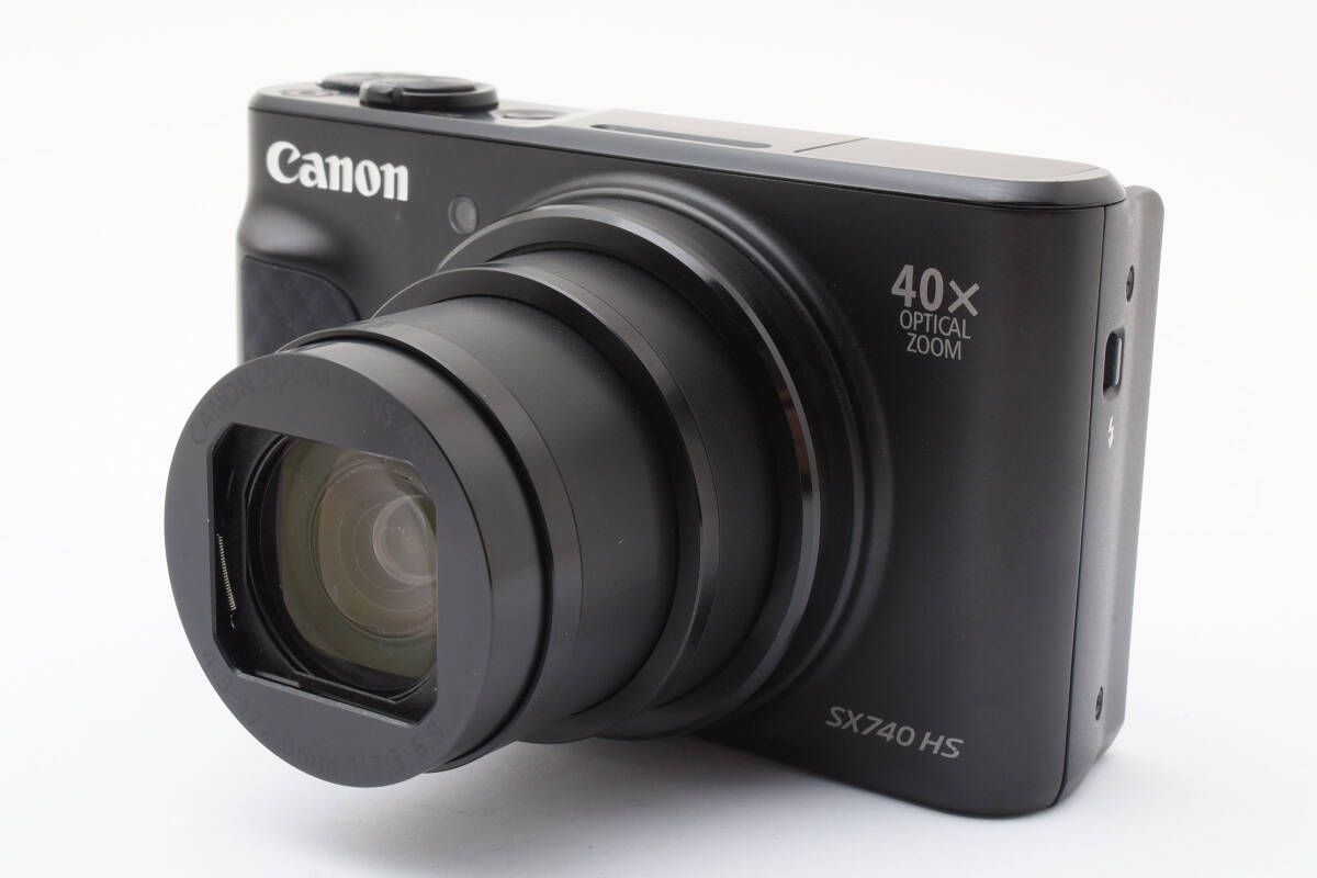 ☆極上品☆ キャノン CANON PowerShot SX740HS ブラック コンパクトデジタルカメラ ☆ L4200#4056 - メルカリ