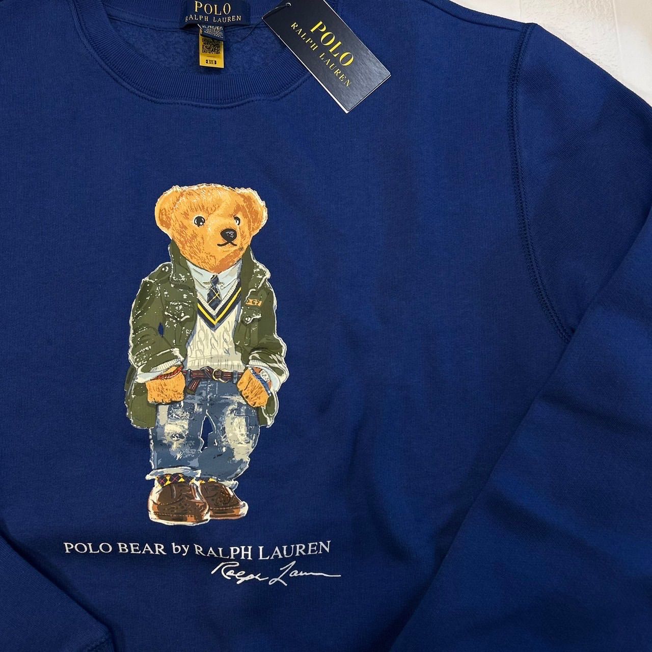 140-170 cm 大人もOK キッズ 男の子 ベア トレーナー