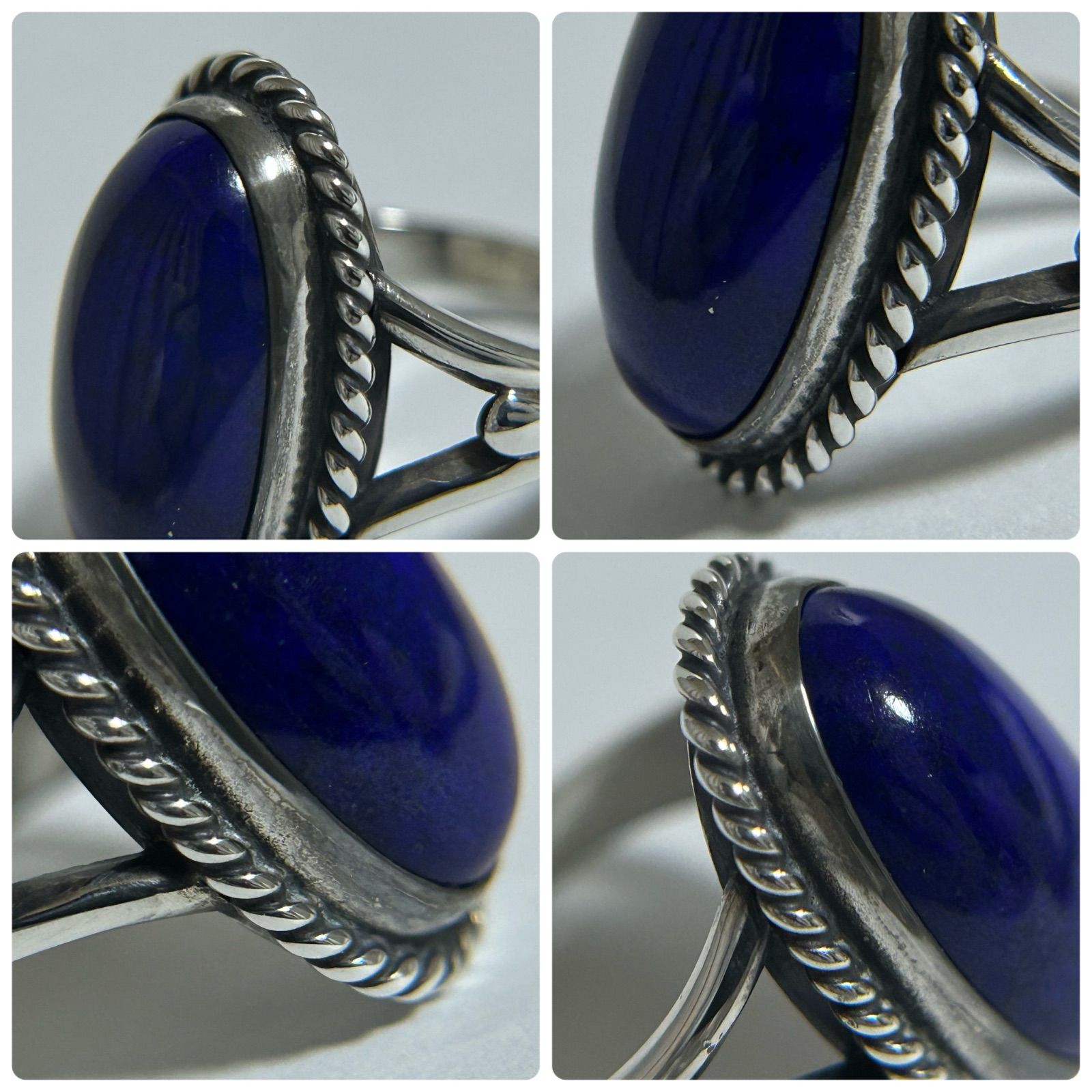 ジョージジェンセン リング 指輪 17 大粒 ラピスラズリ AG925 約12号