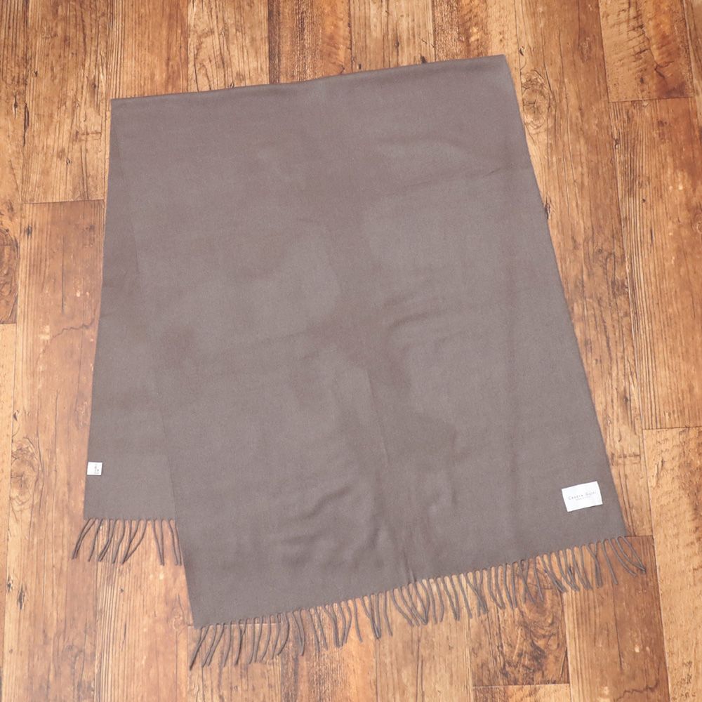 Cesare Gatti| 上カシミヤ ストール 無地 ベーシック 贅沢 しっとり あたたか イタリア製 チェザーレガッティ |茶色|ブラウン|md354| WWW_NOITHATQUANGTHANH_NET