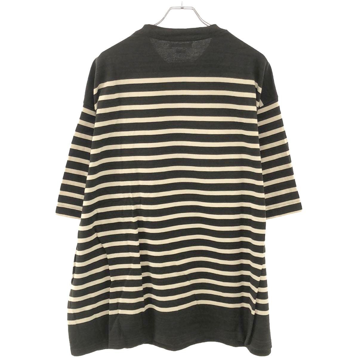 blurhms ブラームス 22SS Border Super Size Tee オーバーサイズ 