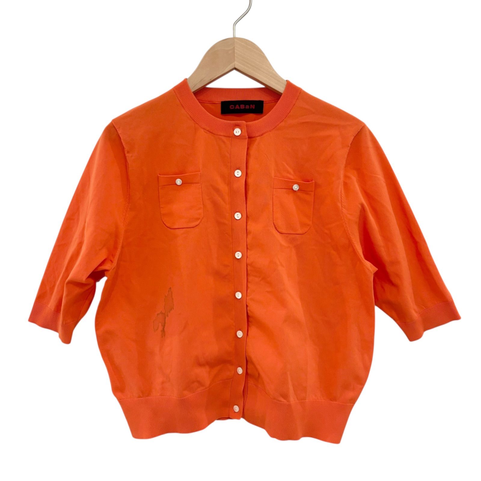Z1388 CABaN キャバン ファインポリエステル ハーフスリーブポケット