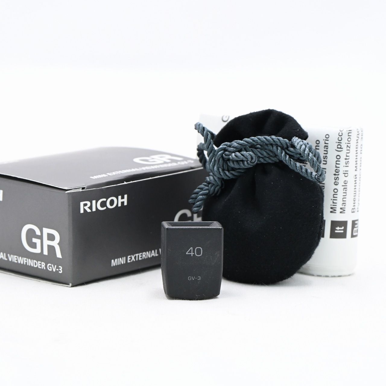 RICOH リコー GV-3 外部ミニファインダー GR IIIx用 アクセサリ 