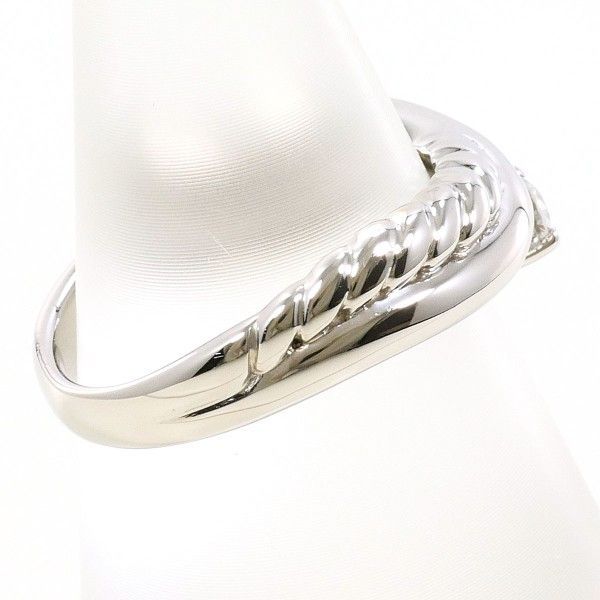 PT900 リング ring 指輪 11号 ダイヤ 0.13 総重量約5.5g