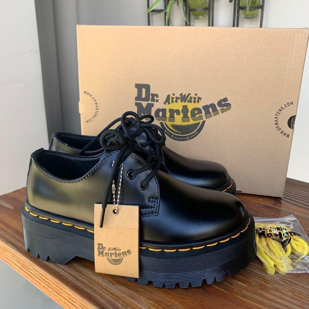 新品 Dr.Martens ドクターマーチン 1461 厚底マーチンブーツ