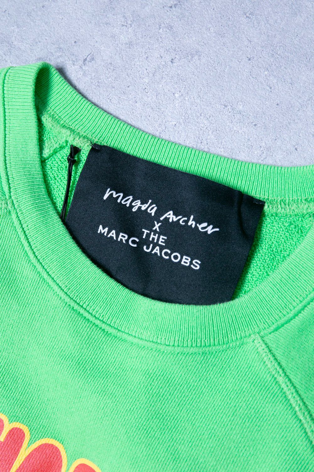 MARC JACOBS×MAGDA ARCHER プリントトレーナー うし L-