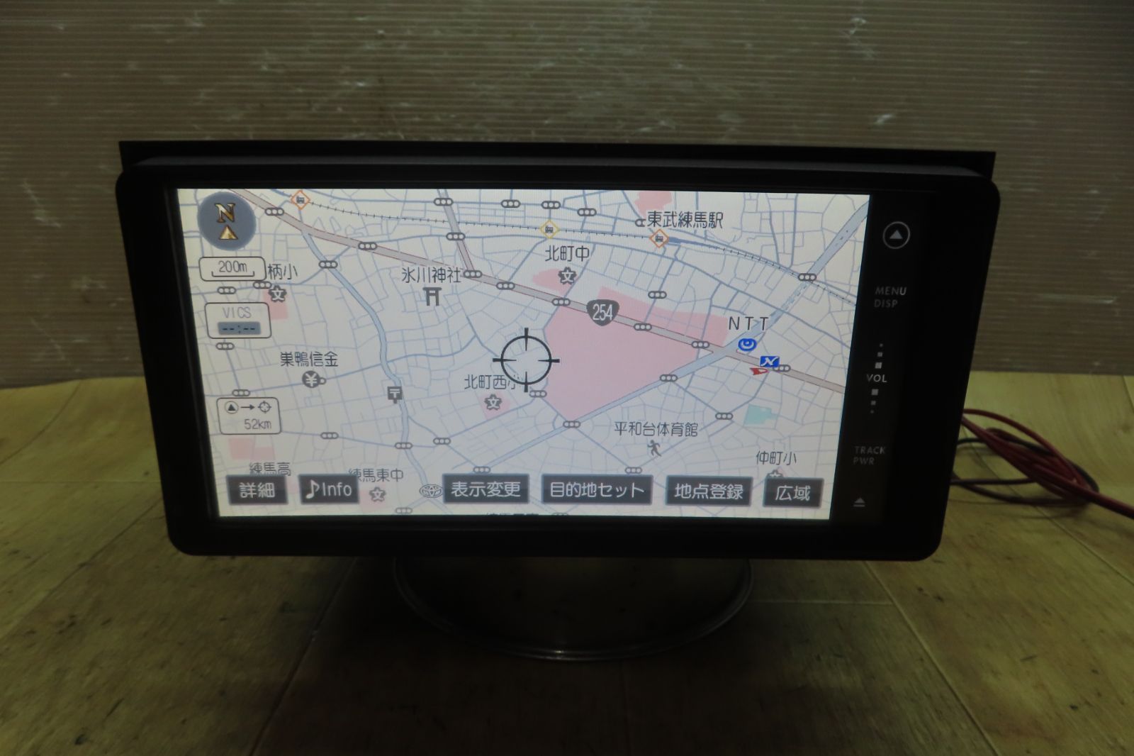 トヨタ純正 SDナビ NSCT－W61 トヨタ NSCT-W61 純正 SDナビ 