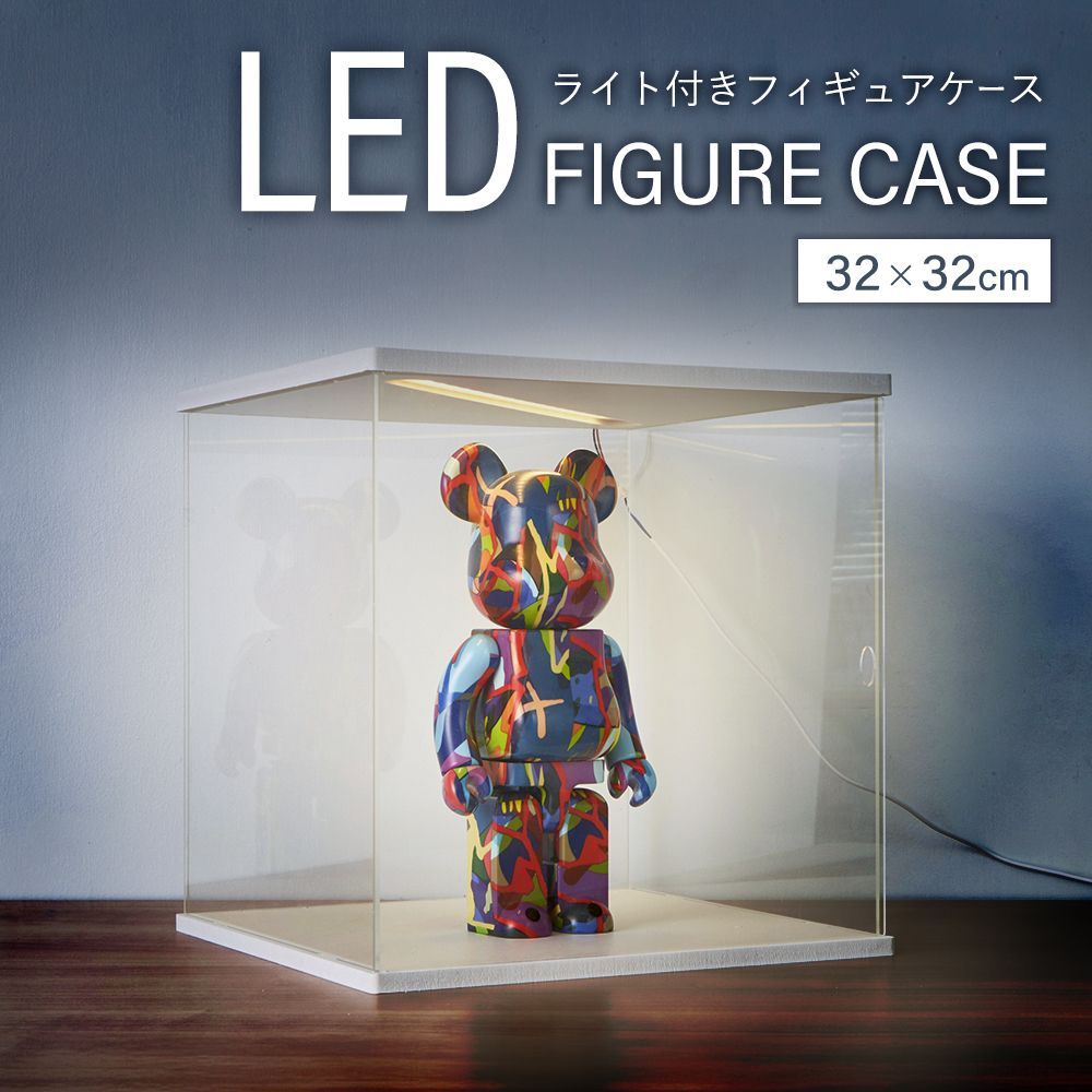 高品質　フィギュアケース アクリルコレクションケース ledライト付き 工具 Amazon.co.jp: LORAK フィギュアケース アクリルコレクション