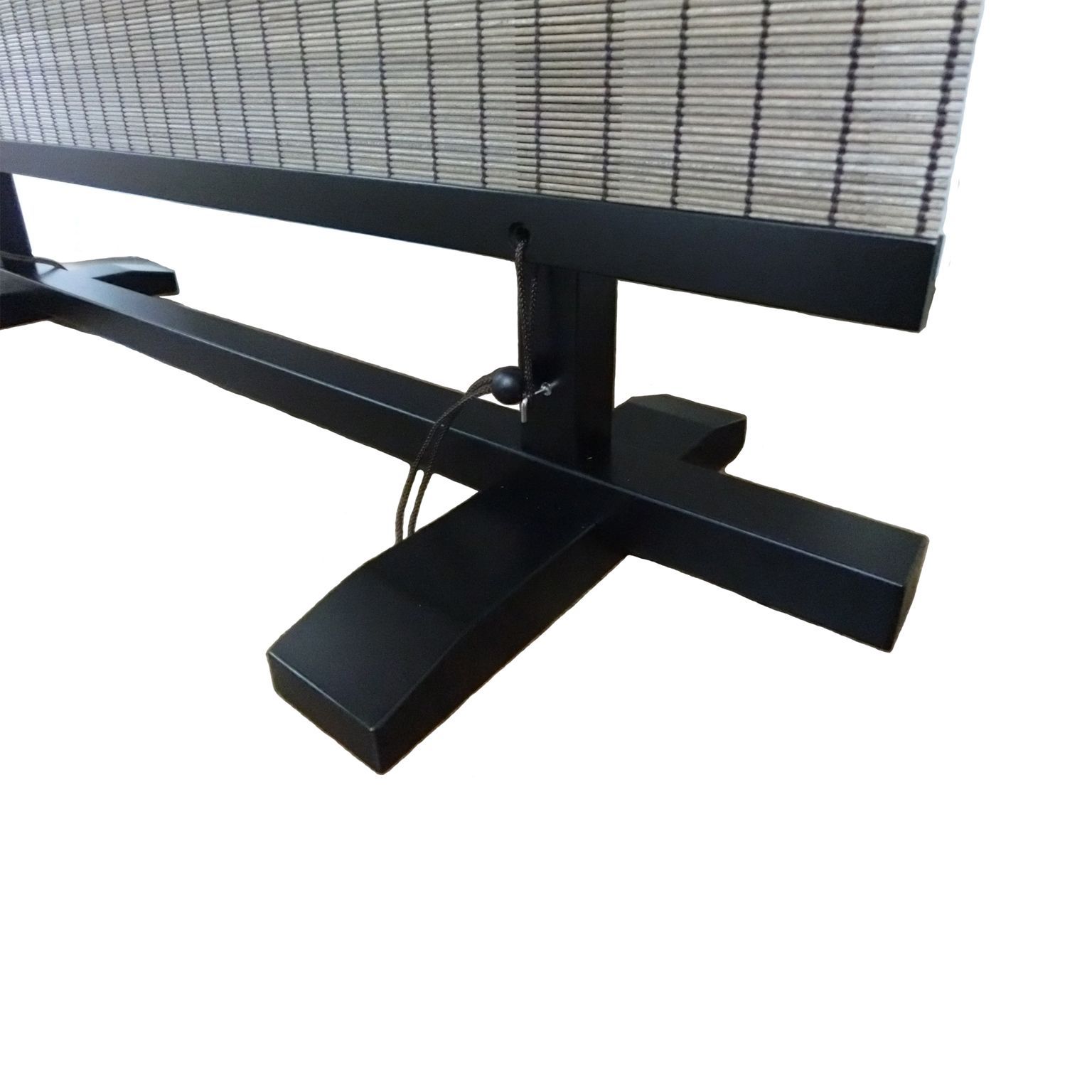 新品 衝立 天然木 間仕切り パーテーション メイプル無垢材 ダークブラウン木簾 簾 衝立 天然木 間仕切り パーテーション 幅91.5cm 高さ116cm メイプル