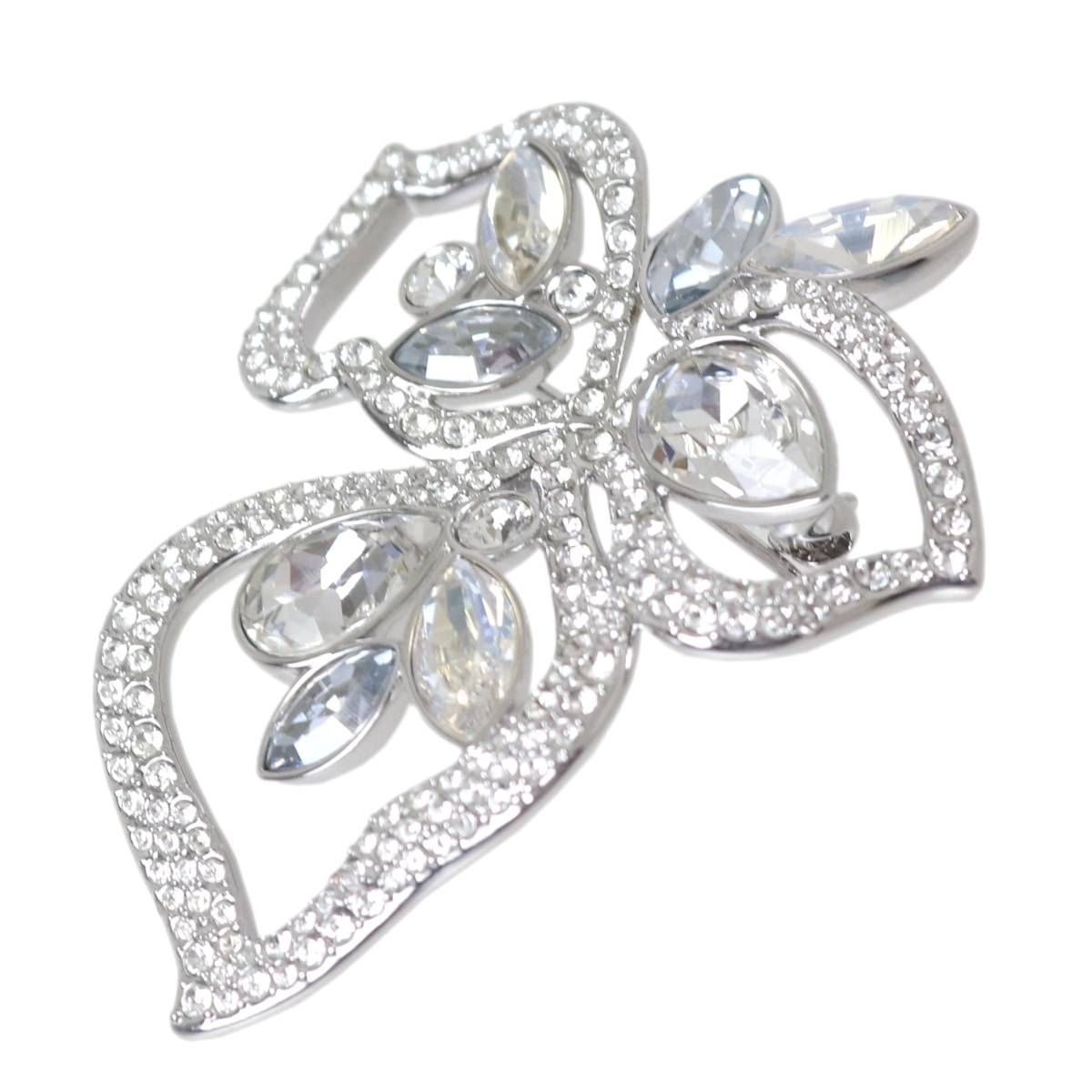 【美品】スワロフスキー　クリスタルブローチ 美品】SWAROVSKI スワロフスキー マルチカラークリスタル