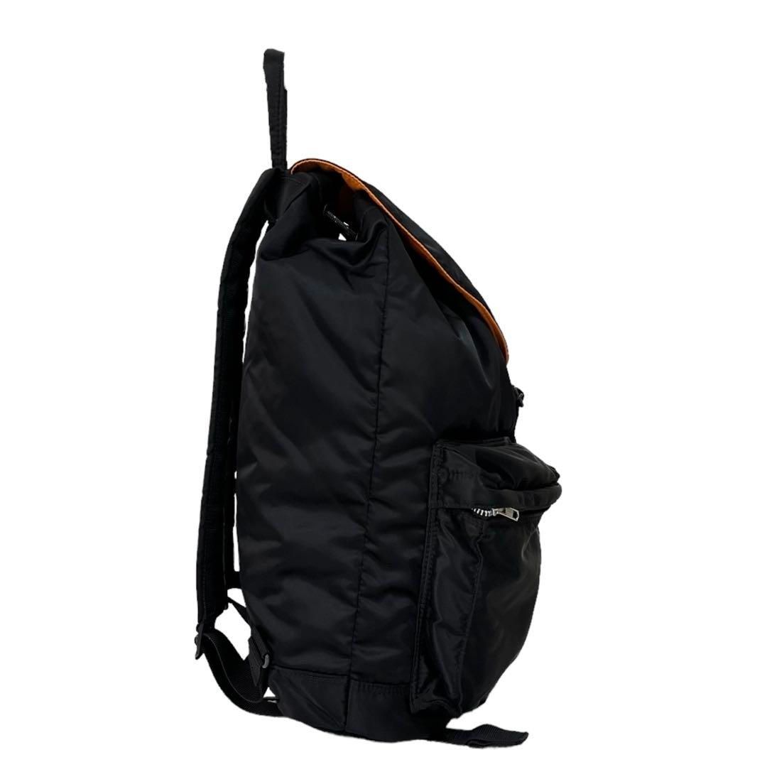 極美品現行【PORTER 】 ポータータンカー　リュック　バックパック　ブラック PORTER ポーター タンカー リュックサック ブラック ナイロン