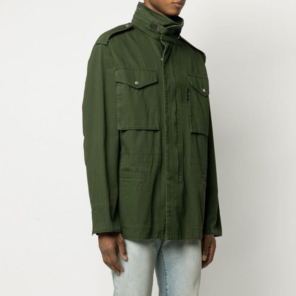 off-white オフホワイト ジャケット フード付き カーキ【新品】 - メルカリ