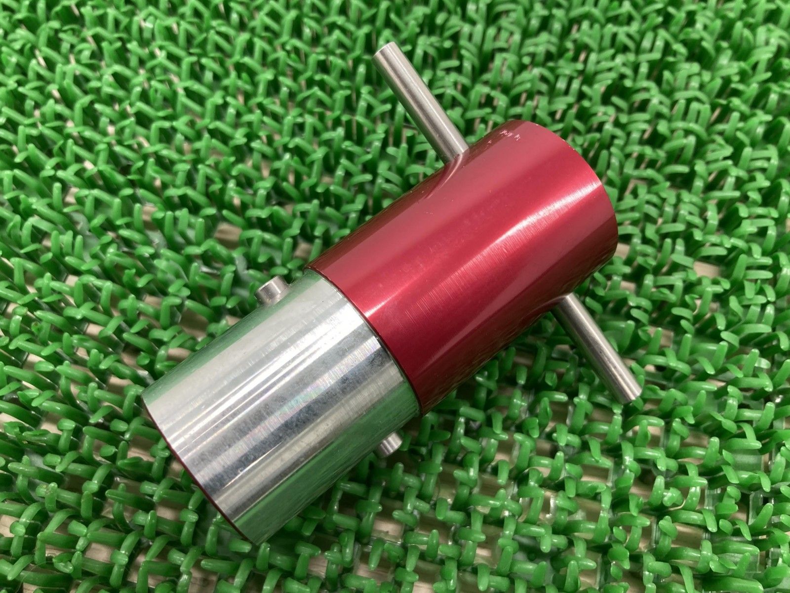 【中古】 Xーファイル（10） ドゥカティ フロントアクスルアライメントツール 社外 バイク 部品
