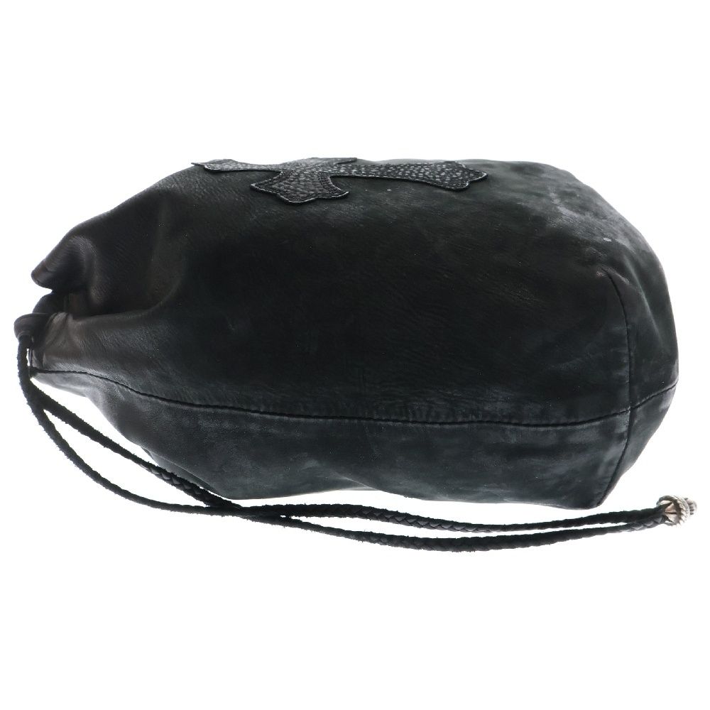 ●日本正規品● DRW (クロムハーツ) HEARTS CHROME STRNG クロス PATCH CRS SACK 旅行かばん・小分けバッグ