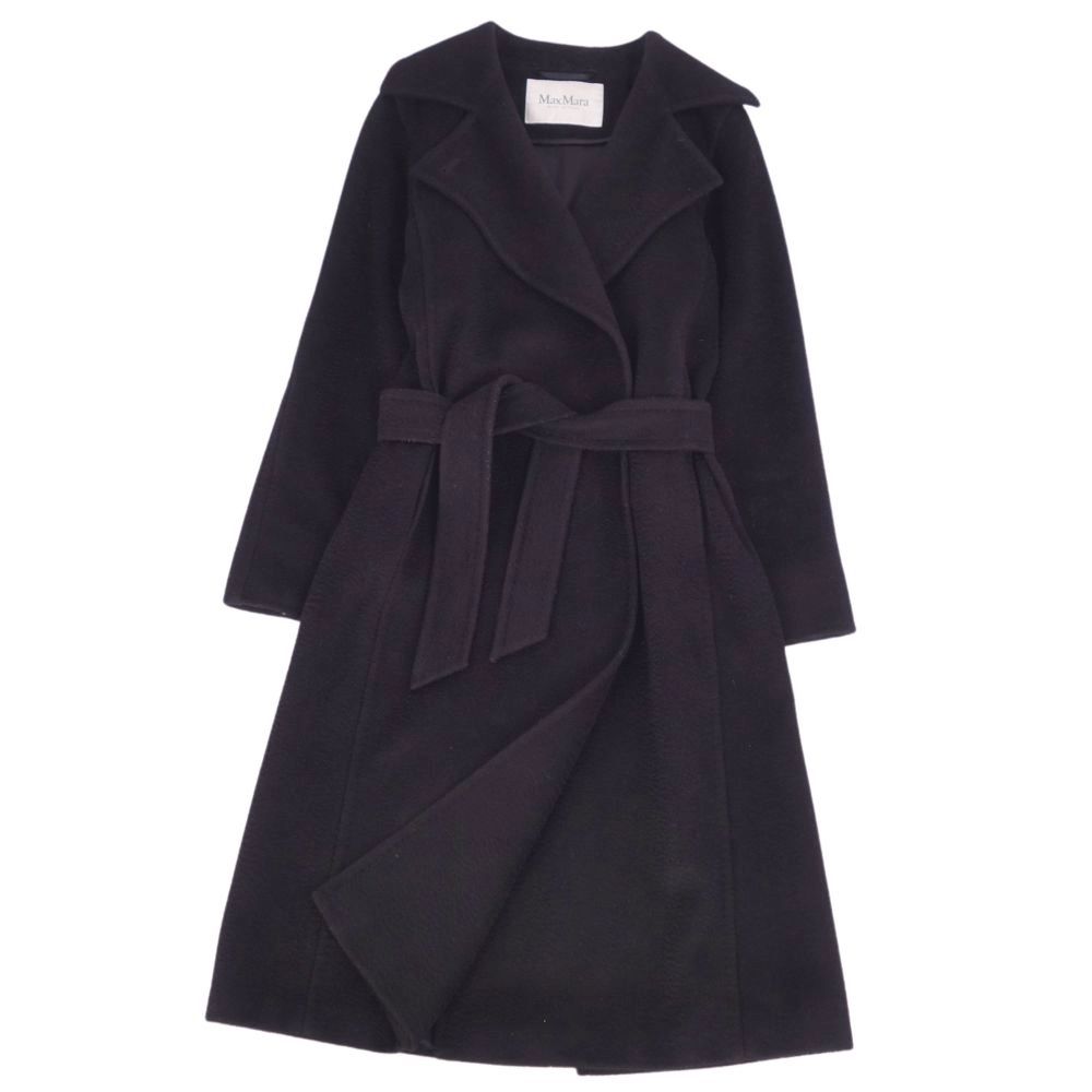 MaxMara マニュエラ　白タグコート MaxMara【極美品】XL マニュエラ 白タグ ベルト付 スーパー
