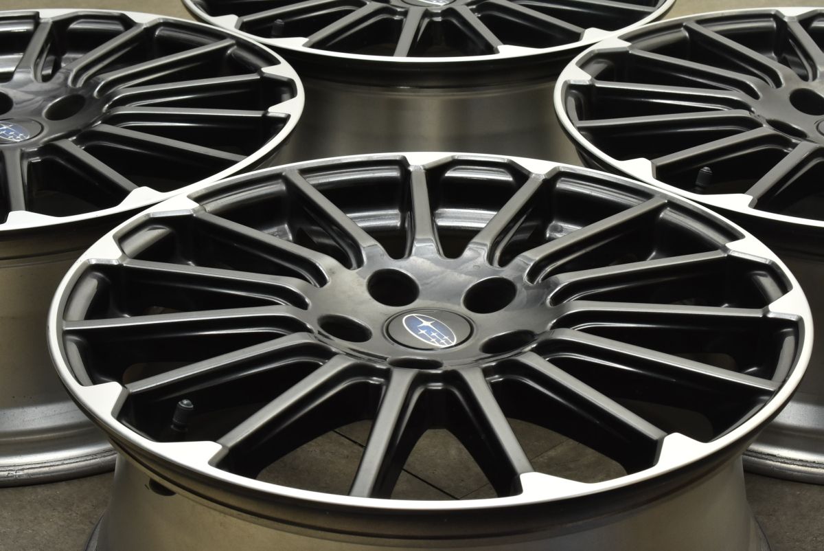 【スバル純正ホイール、スタッドレスセット】 18インチ　レヴォーグ レガシィ他 スバル純正ホイール、スタッドレスセット】 18インチ レヴォーグ