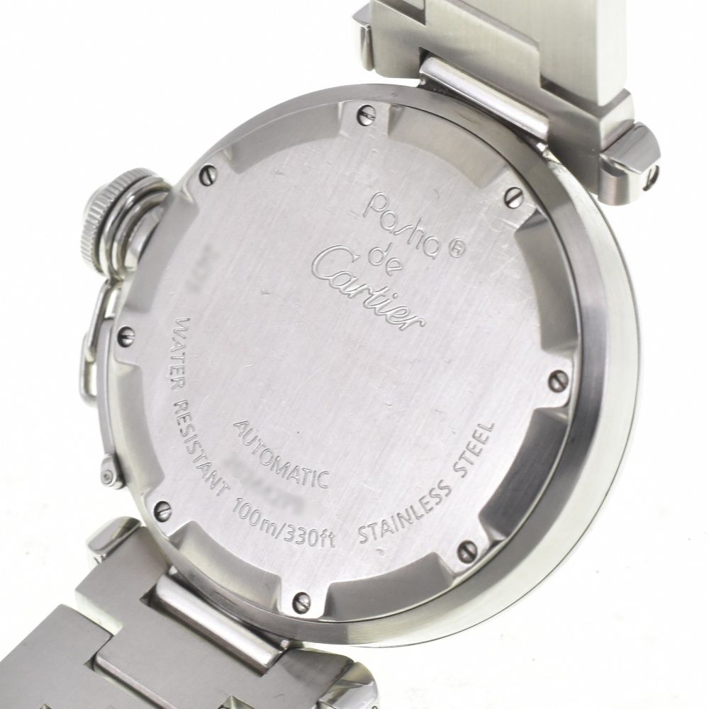 Cartier パシャC ビックデイト W31055M7 自動巻き時計 シルバー カルティエ パシャC ビックデイト WW31055M7 | アルファオメガ