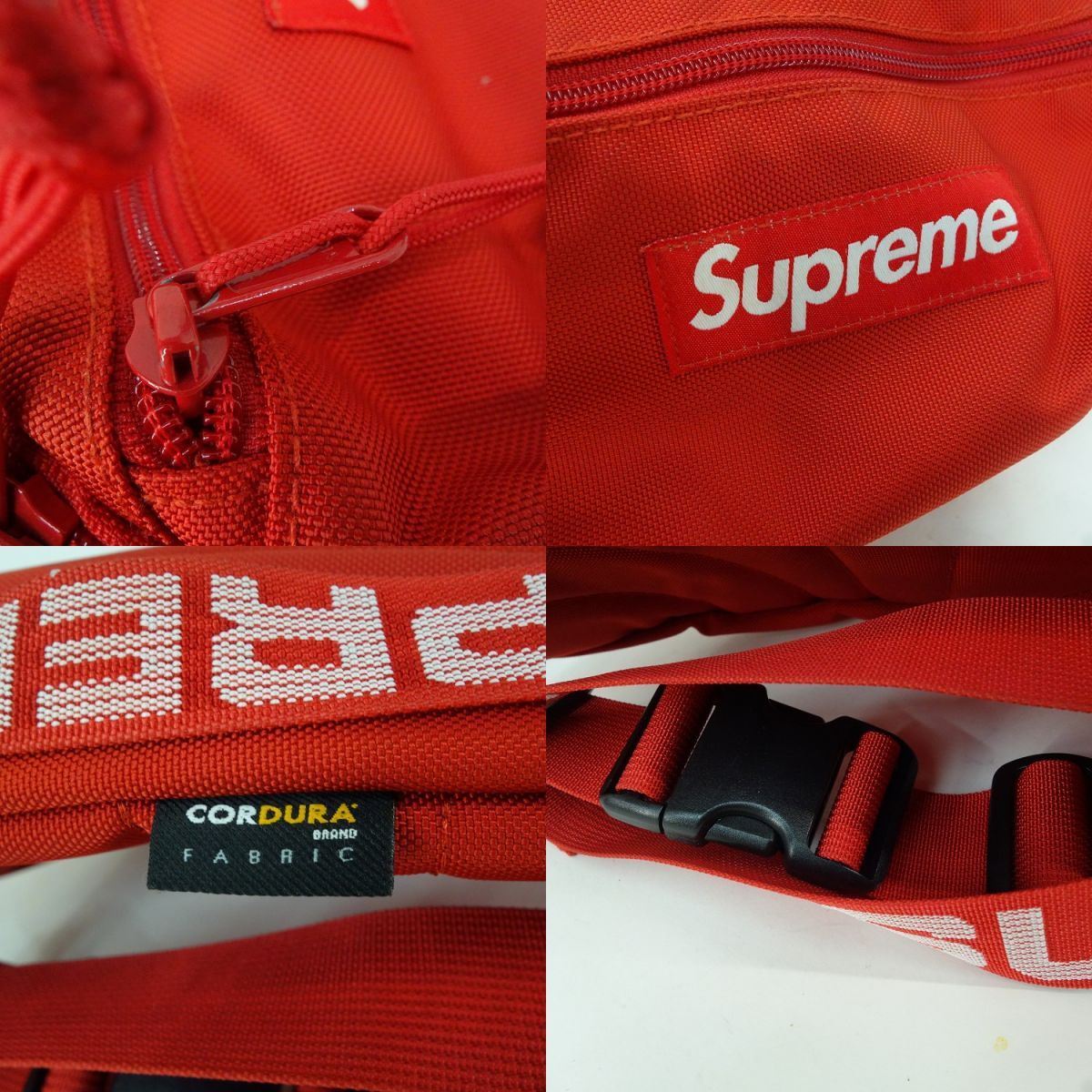 【国内正規品】18ss Supreme  waste Bag ウエストバッグ