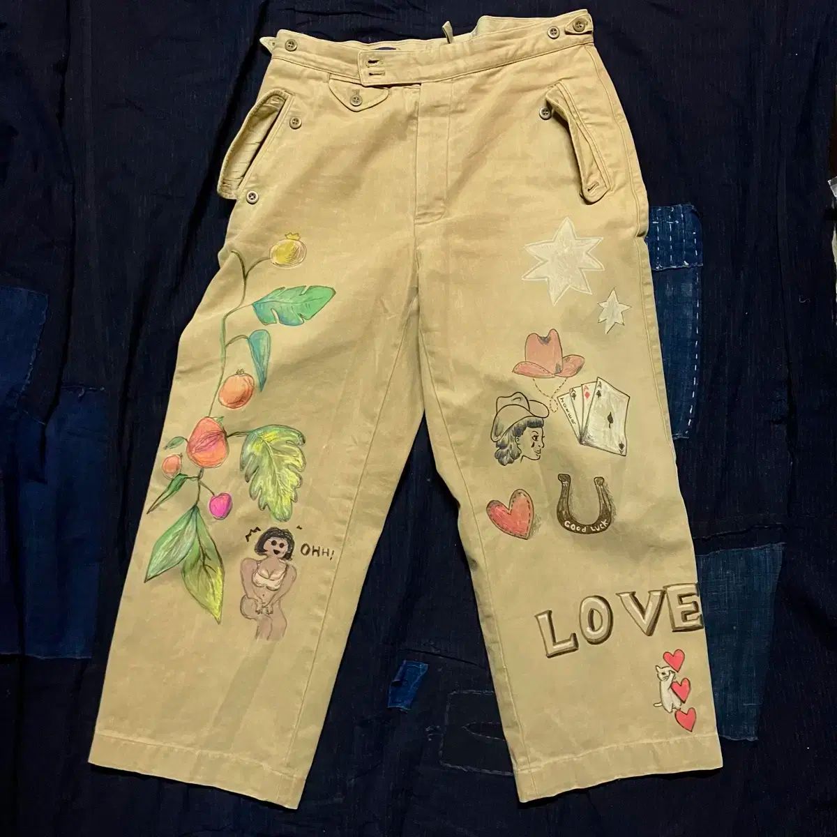 ポロ Ralph Lauren(ラルフローレン) シニアコード ヘビーコットン ミリタリー パンツ 32