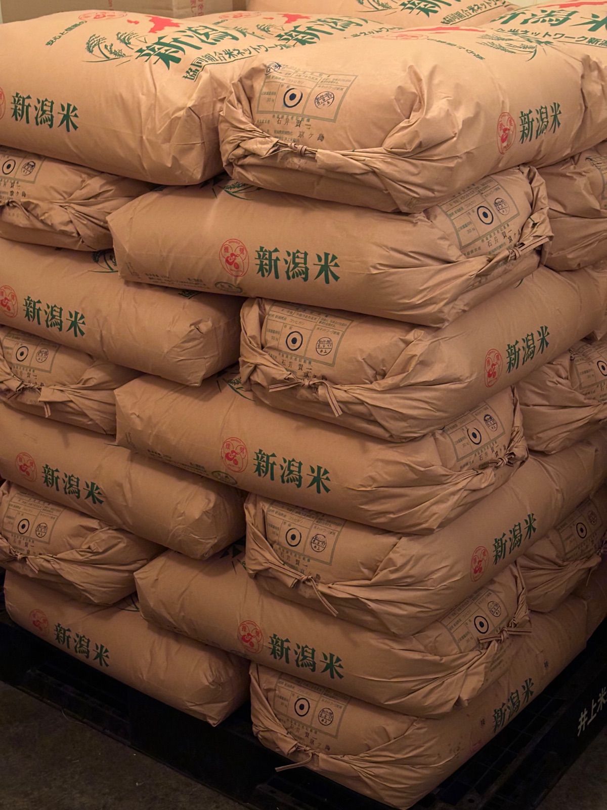 6年産新潟県産コシヒカリ玄米一等25kg