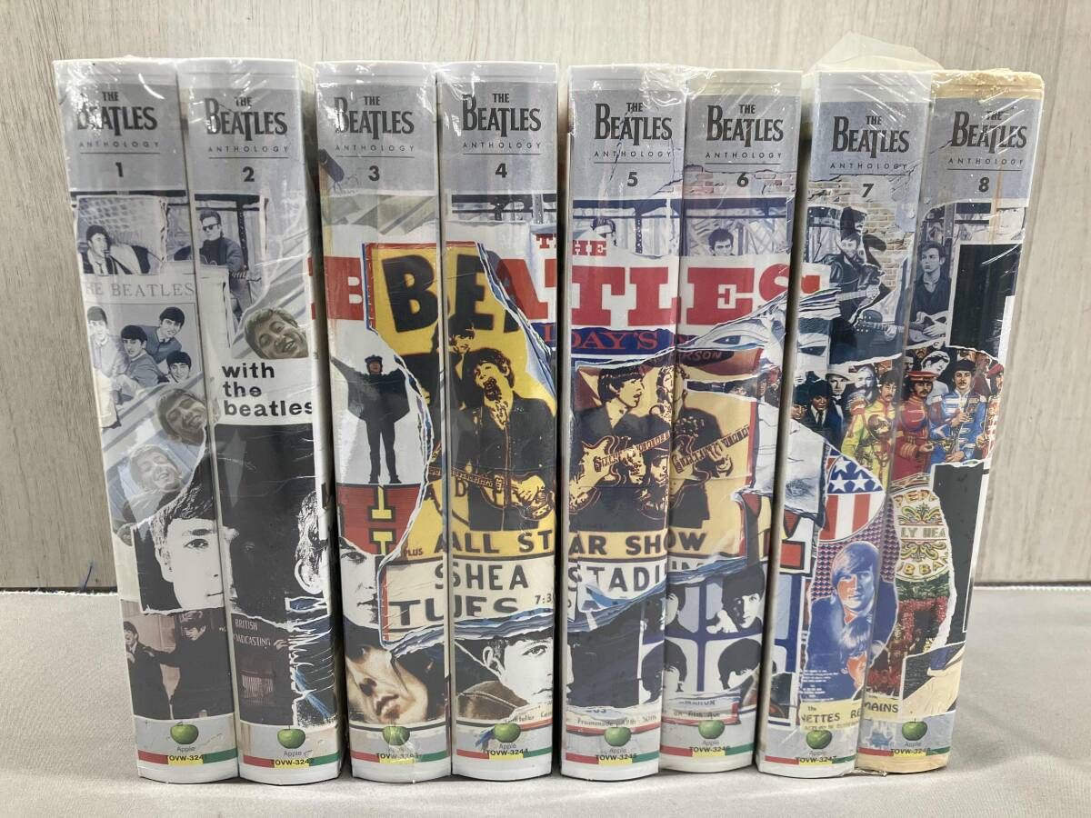 ジャンク BEATLES ANTHOLOGY VHS8巻セット ビートルズ