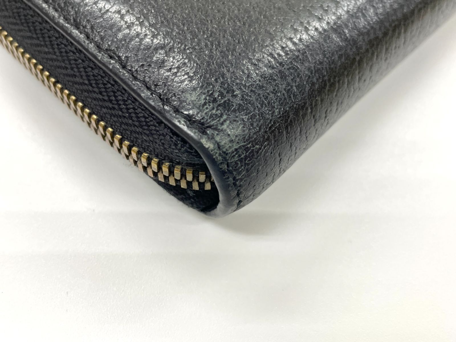 GUCCI グッチ アニマリエ ビー レザー ジップアラウンド