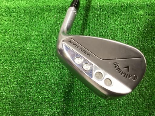 【】 キャロウェイ JAWS RAW クロムメッキ 52°/10°S ウェッジ WG リシャフト (フレックスその他) メンズ 男性用 右利き 右用 Cランク ゴルフクラブ