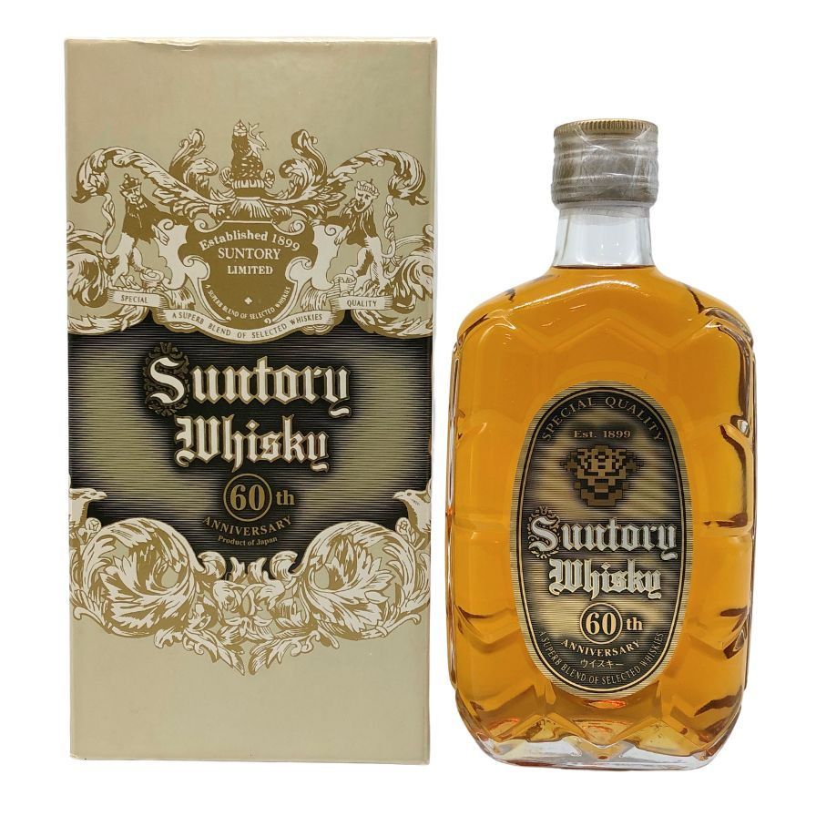 サントリー 特角10年ウィスキー　角瓶発売60周年記念ウィスキー　非売品限定 Amazon.co.jp: SUNTORY サントリー ウイスキー 特角 10年 角瓶