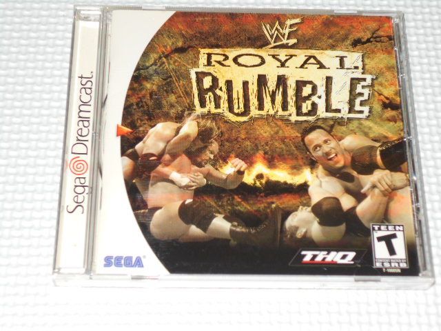 DC☆WWF ROYAL RUNBLE 海外版 北米版 ドリームキャスト☆箱付・説明 