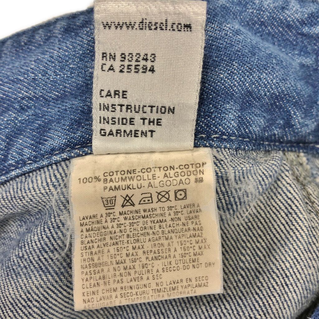 イタリア製 DIESEL ディーゼル デニムパンツ ブルー (レディース 27  