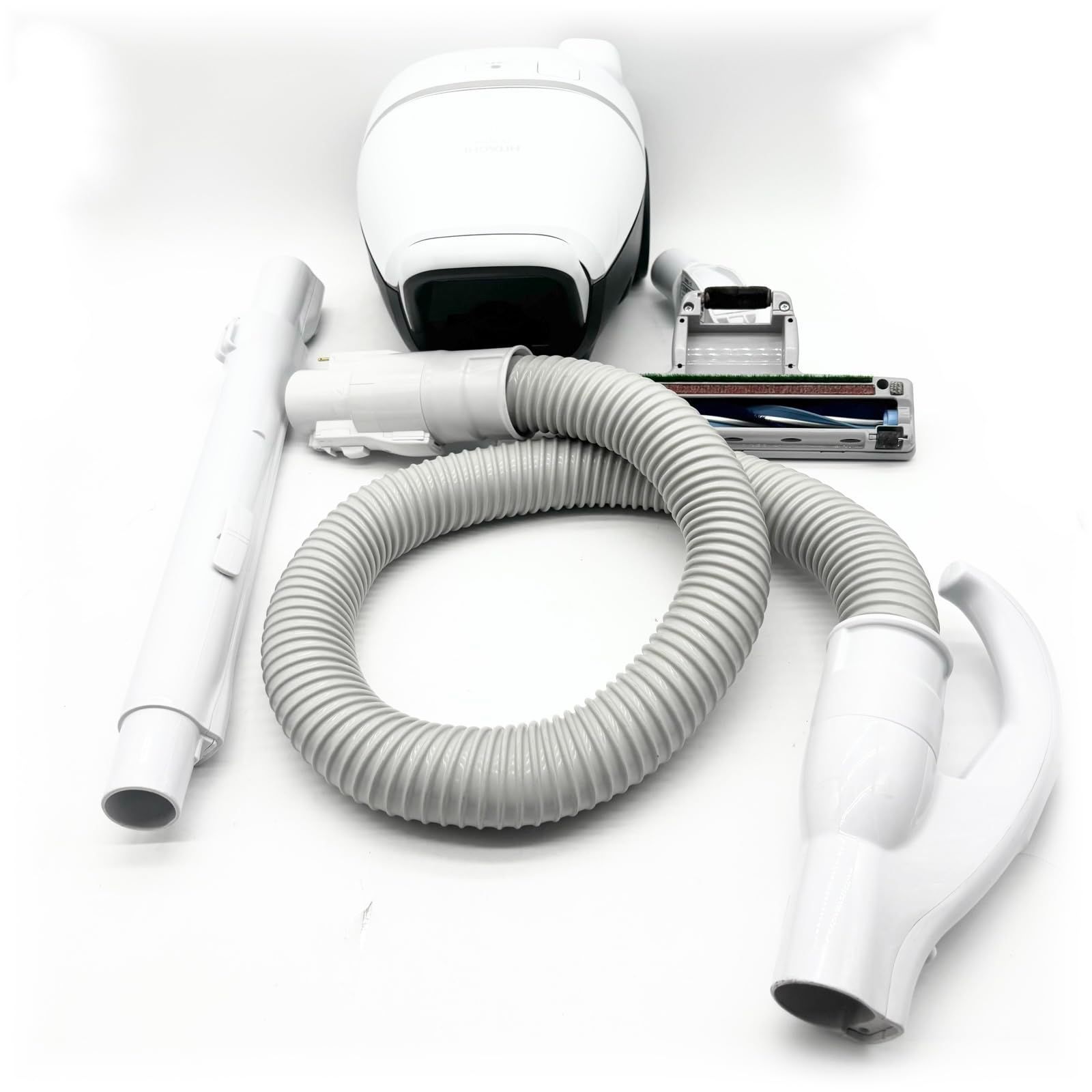 日立 掃除機 紙パック式 本体日本製 強力パワー600W ヘッド丸洗い対応 小型軽量ボディ CV-KV70G W ホワイト ○1281