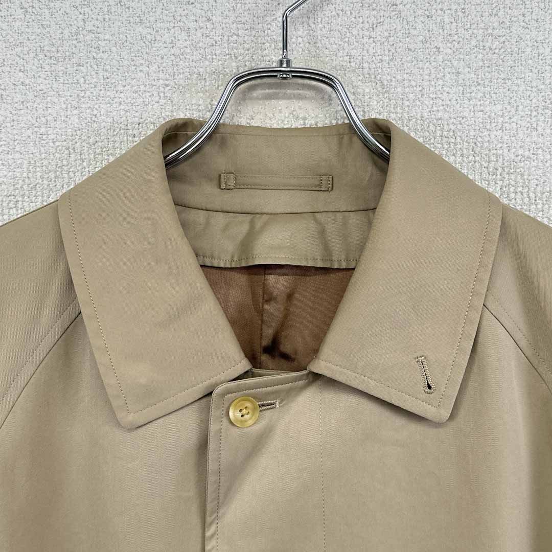 美品️ダックス ステンカラーコート ライナー付 ベージュ ベルト