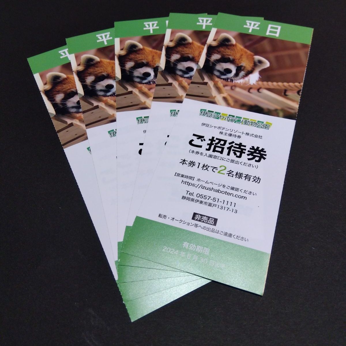 ★【株主優待券・招待券】伊豆シャボテン動物公園/伊豆ぐらんぱる公園/ニューヨークランプミュージアム&フラワーガーデン/グランイルミ★ 伊豆ぐらんぱる公園☆全日1名招待券2枚組☆伊豆シャボテンリゾート