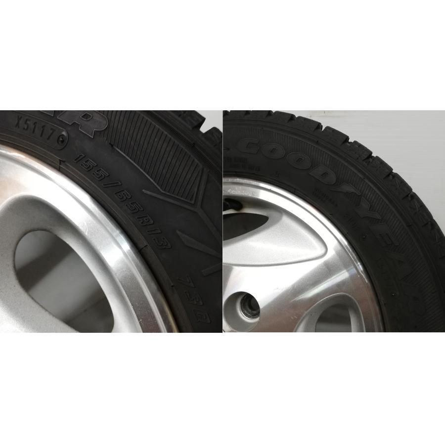 中古 グッドイヤー タイヤ 155/65R13