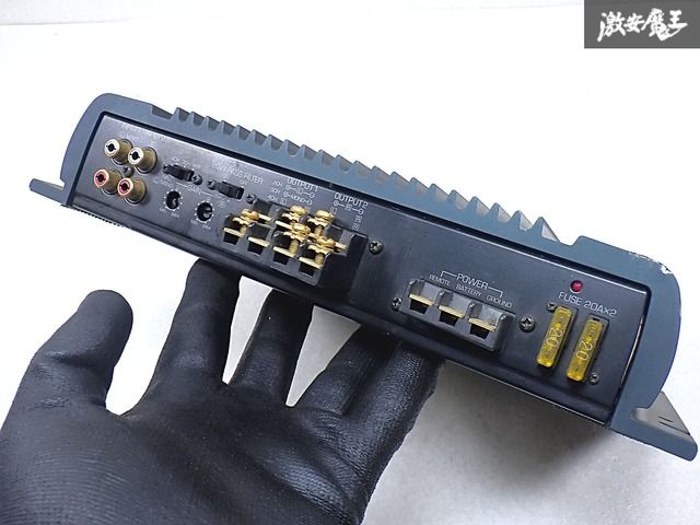 ADDZEST アゼスト A-2800 汎用品 4/3/2ch パワーアンプ 12V 即納
