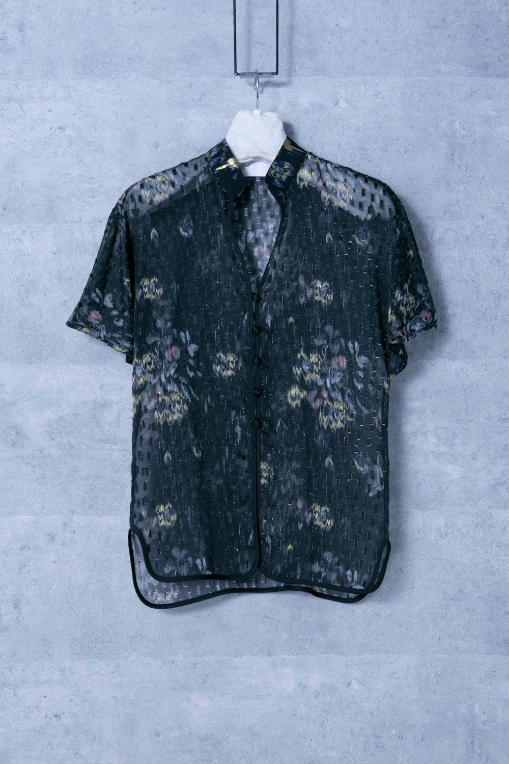 Mame Kurogouchi マメ クロゴウチ Flower Print Shirt フラワー ...