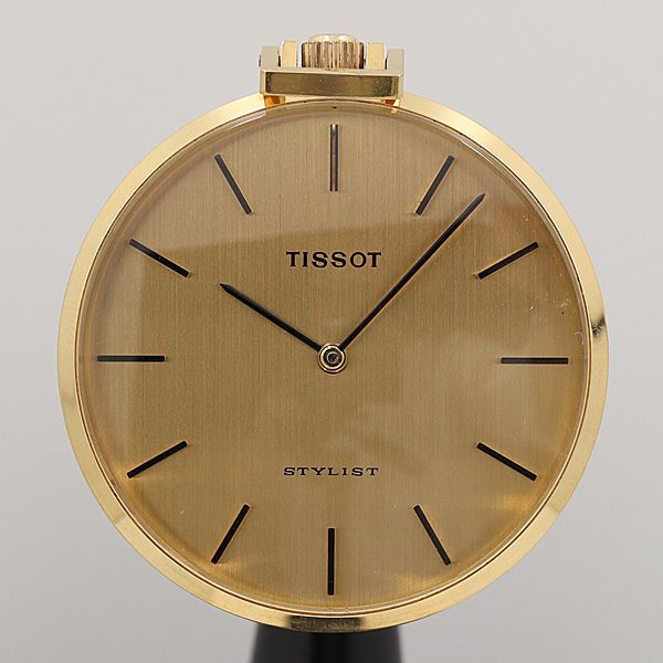 ジャンク品 TISSOT STYLIST GOLD つれなかっ