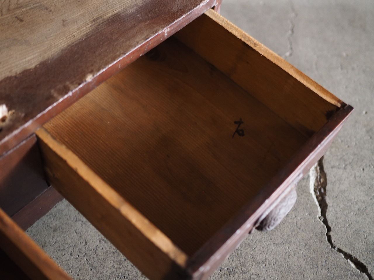 昭和初期の小型ガラスキャビネット古録展 品番S10801 MARWIL-DEMENAGEMENTS_CH