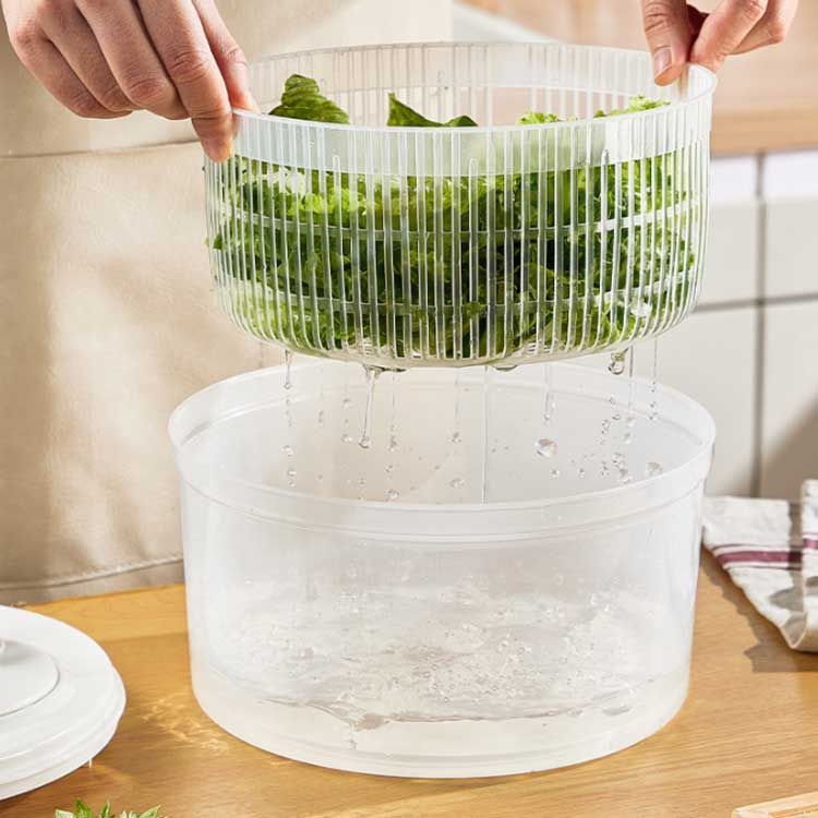 サラダスピナー 手動サラダウォッシャー レタスクリーナーとドライヤー 手動野菜脱水機 ステンレス製 大型 野菜洗浄機排水バスケット ジャンボ手動レタス 乾燥機 （ 12L/25L ）野菜水切り器 サラダスピナー 野菜 スピナー サラダスピナー大型業務用サラダスピナー ジャンボ ... 5L 野菜水切り器 サラダスピナー 大容量 ステンレス製サラダスピナー 手動サラダウォッシャー レタスクリーナーとドライヤー 脱水機