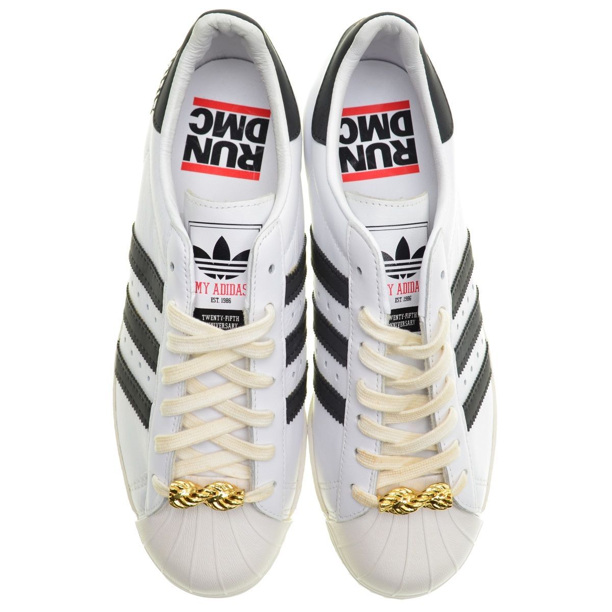 ADIDAS】G48910 Superstar 80s My adidas Run DMC 25th Anniversary 